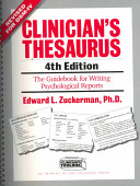 Clinician's thesaurus : the guidebook for writing psychological reports /