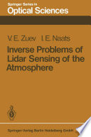Inverse problems of lidar sensing of the atmosphere /