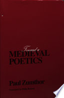 Toward a medieval poetics /