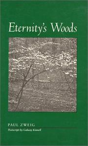 Eternity's woods : poems /