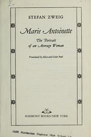 Marie Antoinette : the portrait of an average woman /